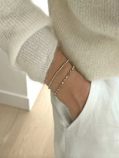 Aura Tennis Bracelet - The Cross Decor & Design