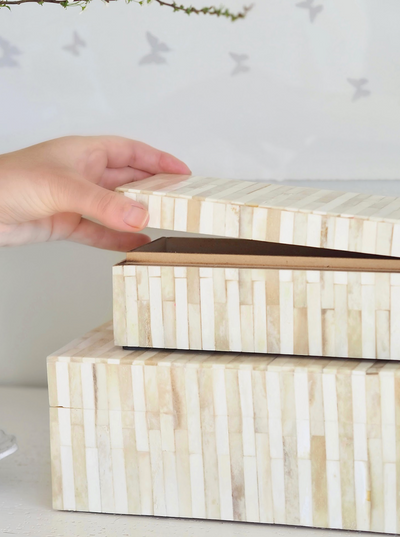 Lara Bone Box - The Cross Decor & Design