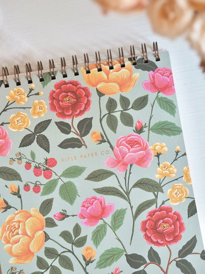Roses Spiral Notebook - The Cross Decor & Design