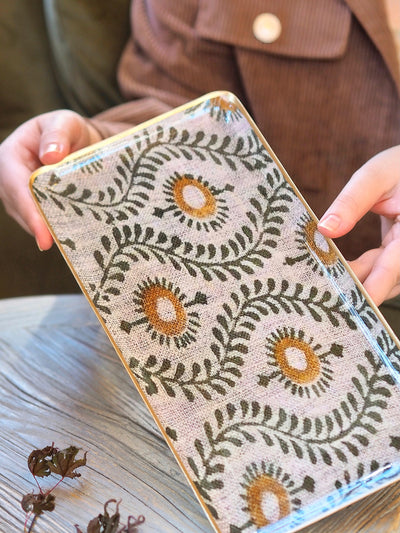 Garden Medallion Tray