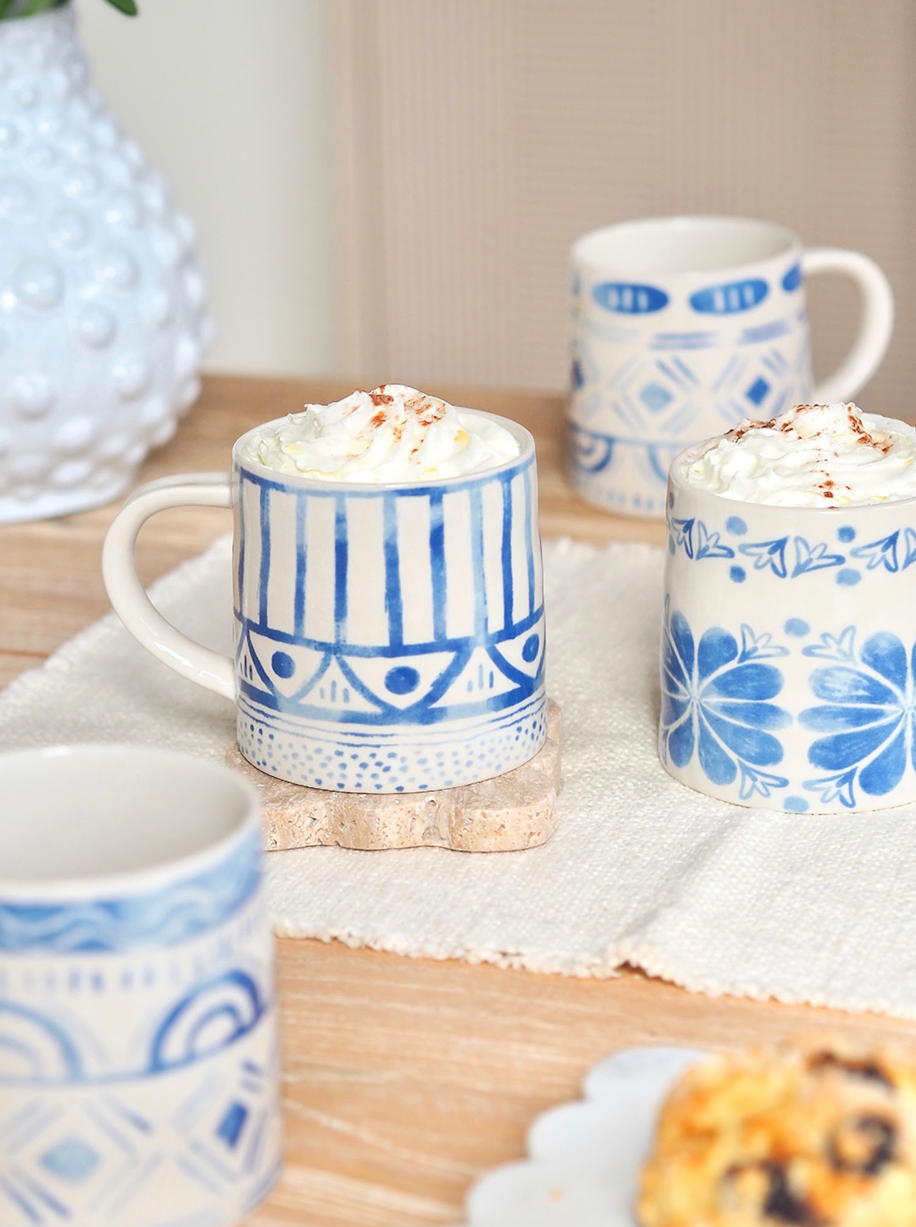 Mosaic Blue Mug, 1 - The Cross Decor & Design