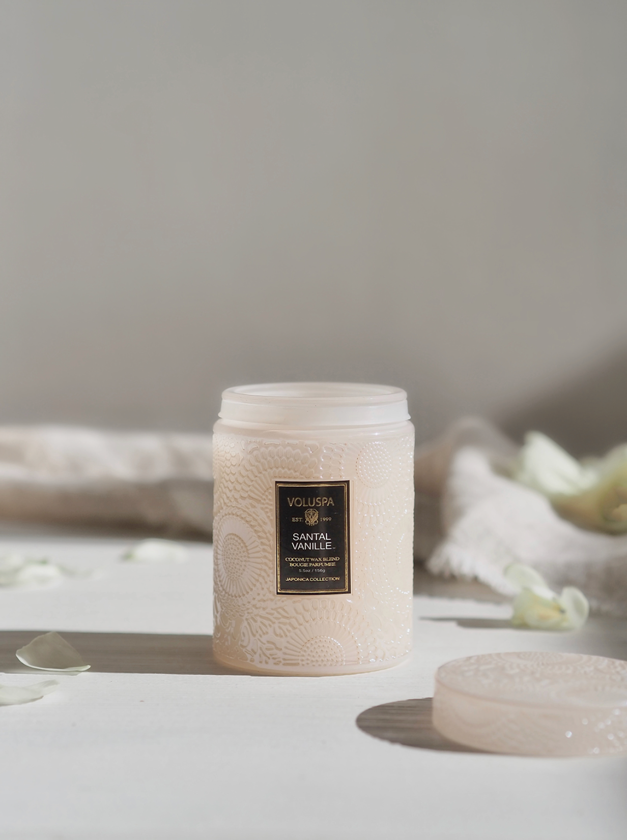 Santal Vanille Small Jar Candle - The Cross Decor & Design