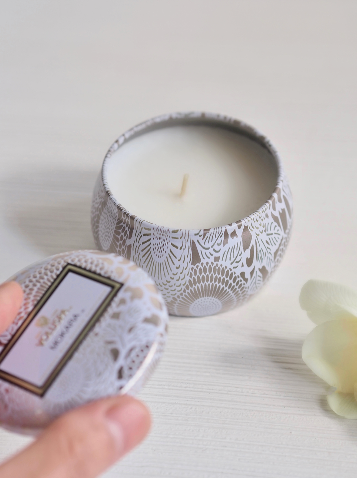 Mokara Mini Tin Candle