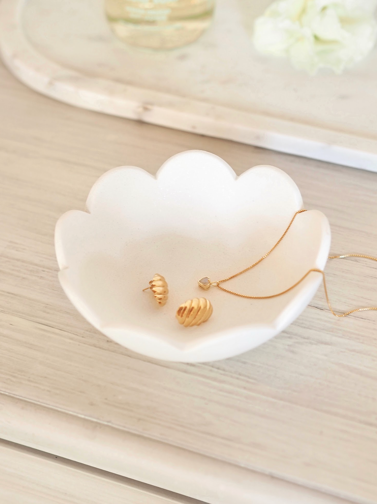 Scallop Catchall Bowl - The Cross Decor & Design