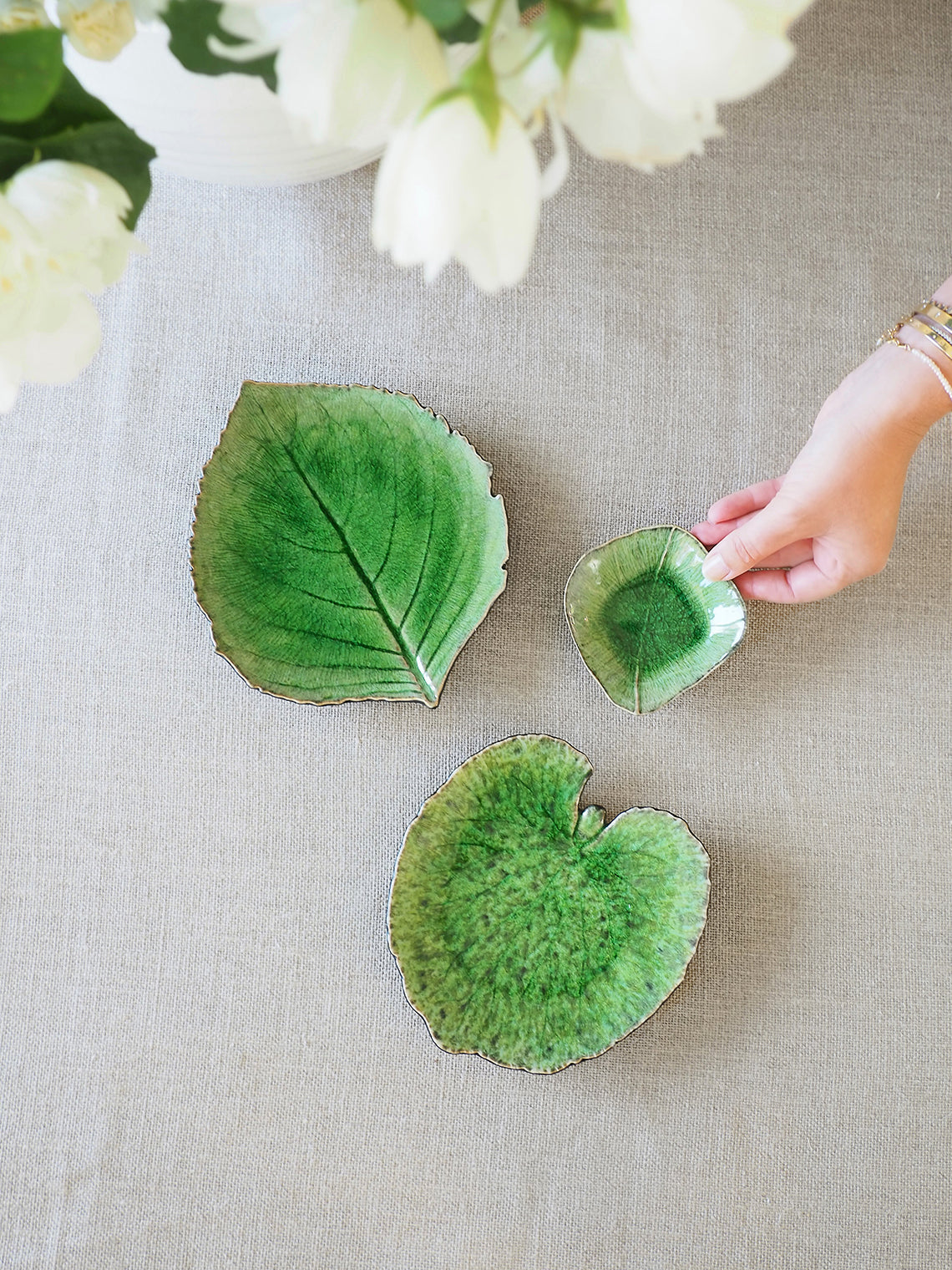 Leaf Dip Dish - The Cross Decor & Design