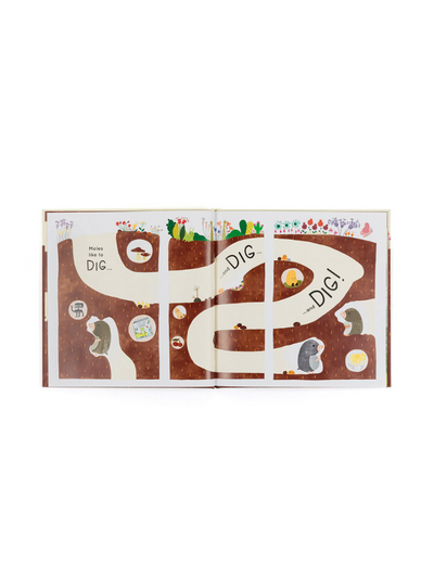 Jellycat Muswell Mole and the Buried Treasure Book - The Cross Decor & Design