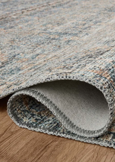 Billie Denim & Blush Rug - The Cross Decor & Design