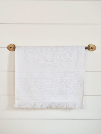Ubud White Towels