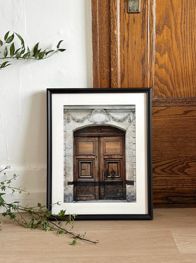 Parisian Door #2 Art Print | 8"x10" - The Cross Decor & Design