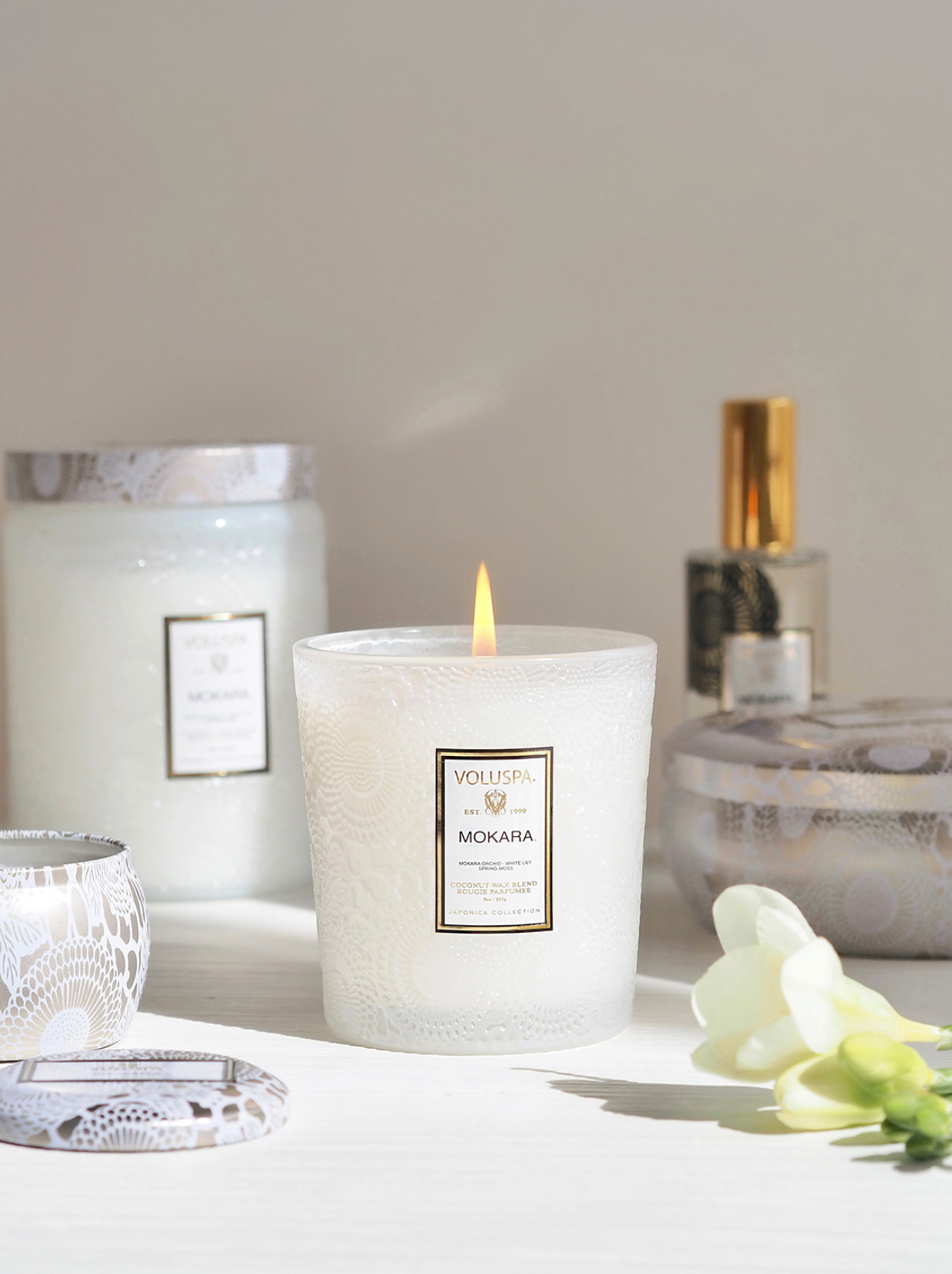 Mokara Classic Boxed Candle - The Cross Decor & Design