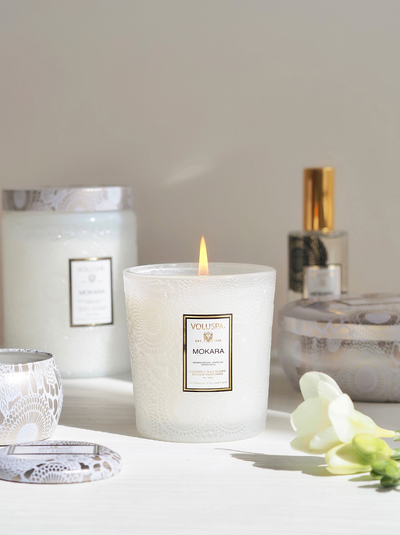 Mokara Classic Boxed Candle - The Cross Decor & Design