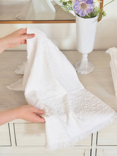 Ubud White Towels