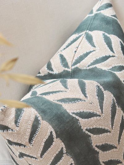 Claire Teal Pillow | 22x22