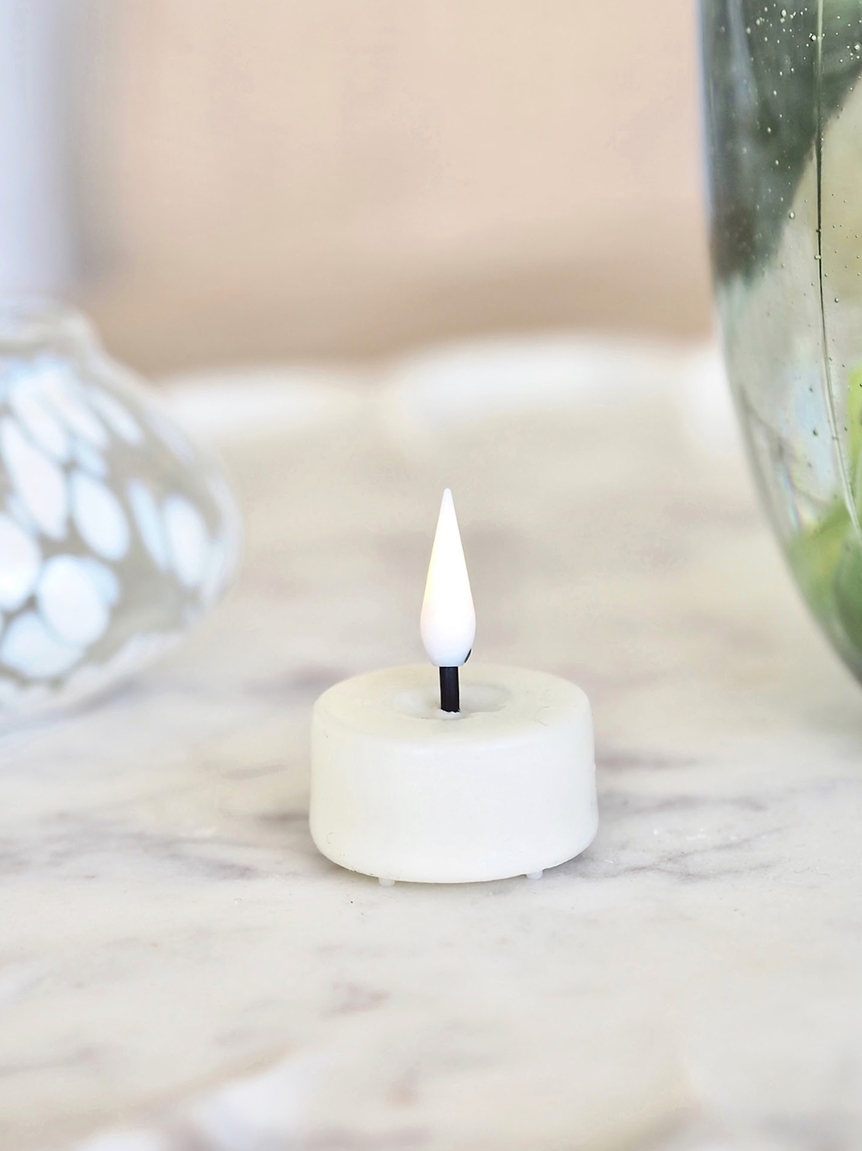 Battery Operated Tea Light | Set of 6 - The Cross Decor & Design