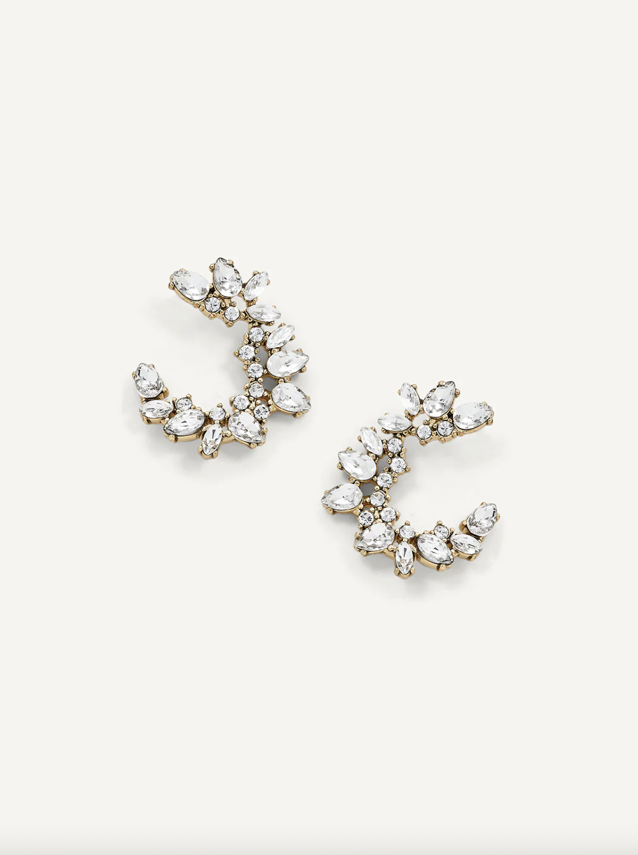 Lupe Crescent Studs - The Cross Decor & Design