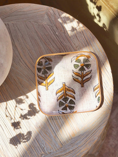 Folk Bloom Trinket Tray