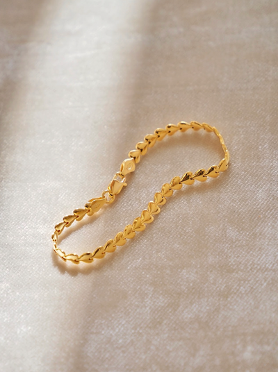 Herringheart Chain Bracelet - The Cross Decor & Design