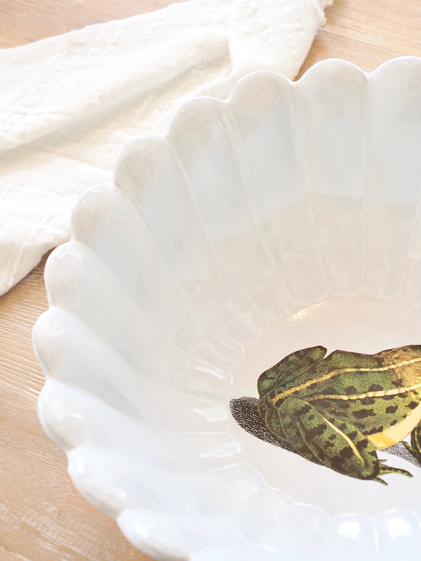 Astier De Villate | Frog Salad Bowl - The Cross Decor & Design