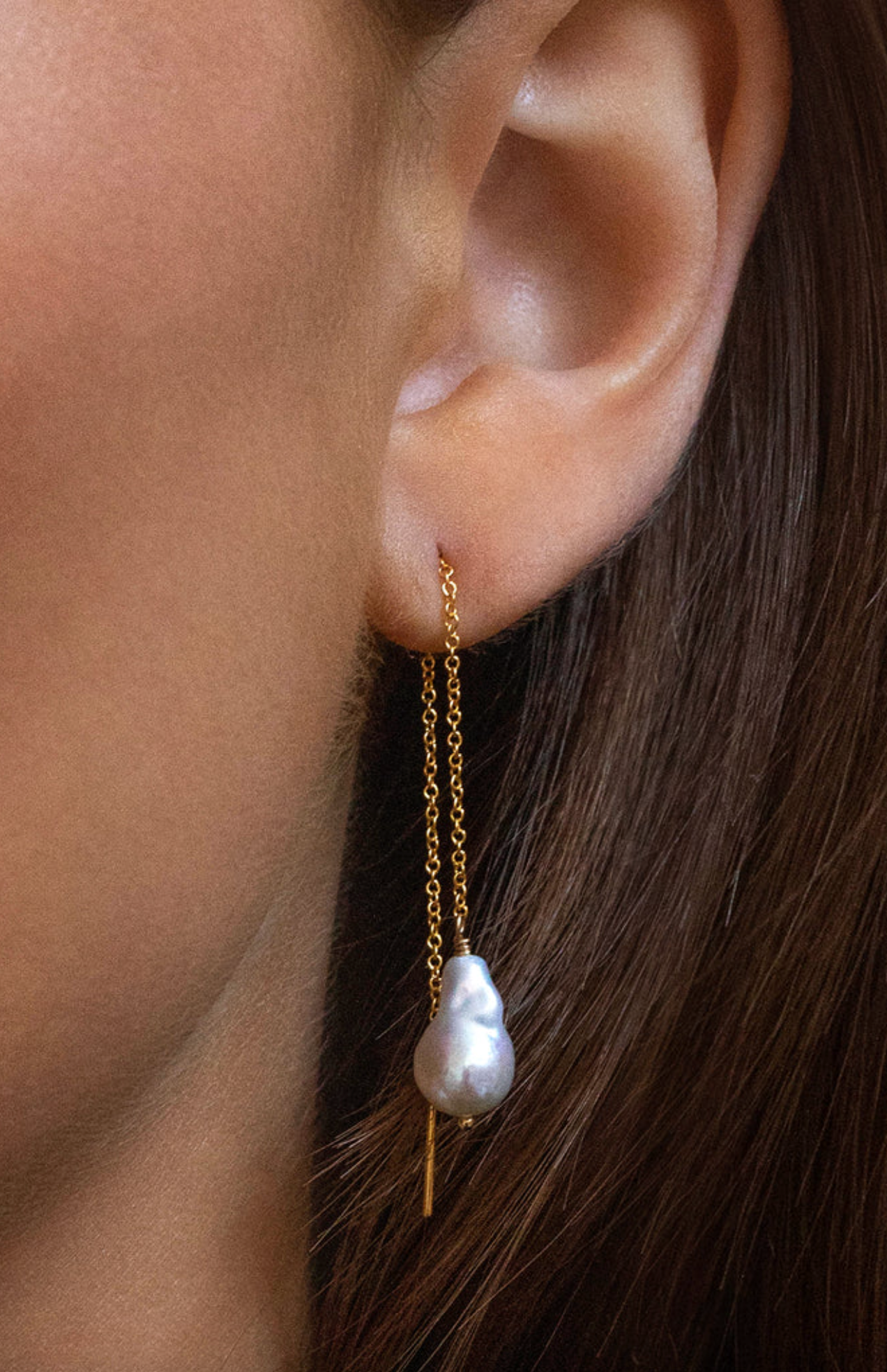 Baroque Pearl Threaders - The Cross Decor & Design