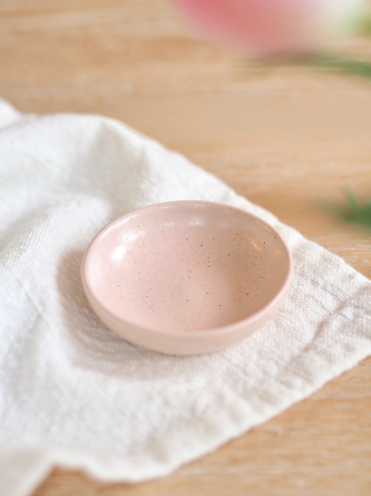 Marshmallow Pink Pinch Bowl - The Cross Decor & Design