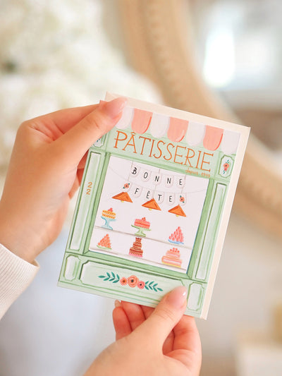 Bonne Fete Bakery Card - The Cross Decor & Design