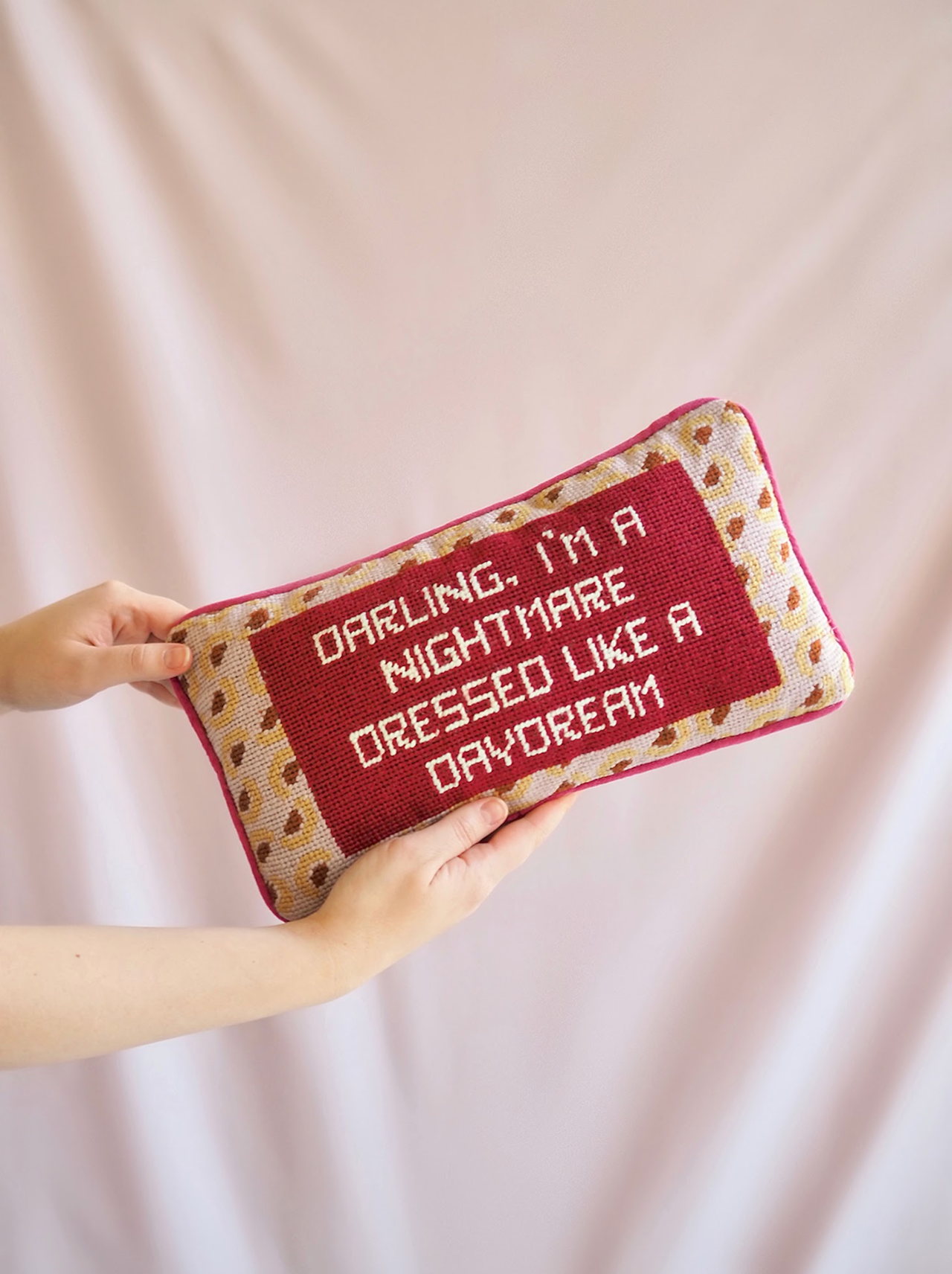 A Daydream Needlepoint Pillow | 8x14 - The Cross Decor & Design