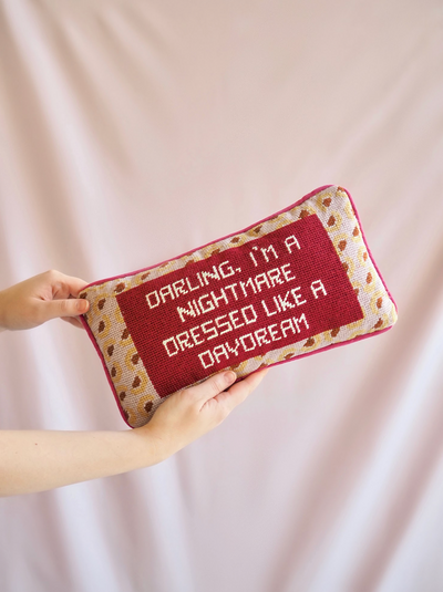 A Daydream Needlepoint Pillow | 8x14 - The Cross Decor & Design