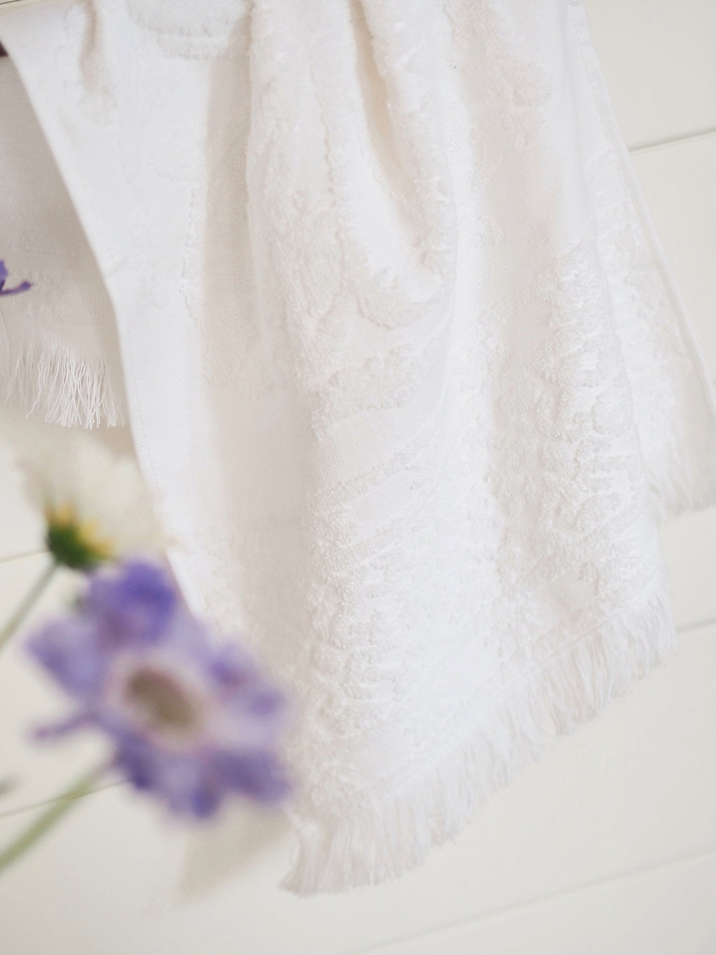 Ubud White Towels