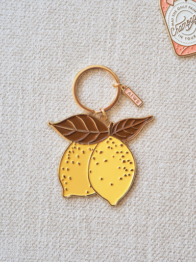 Lemon Keychain - The Cross Decor & Design
