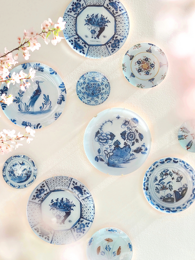 Delft #1 Plate | Weathered