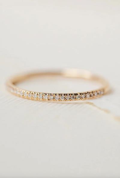 Endalaus "1" Ring | 14K Gold - The Cross Decor & Design