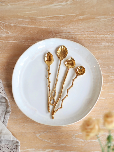 Petite Gold Spoons - The Cross Decor & Design