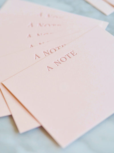 A Note, Pink Card Boxed Set - The Cross Decor & Design