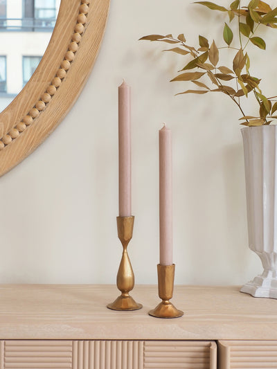 Twilight Sand Taper Candle 10"