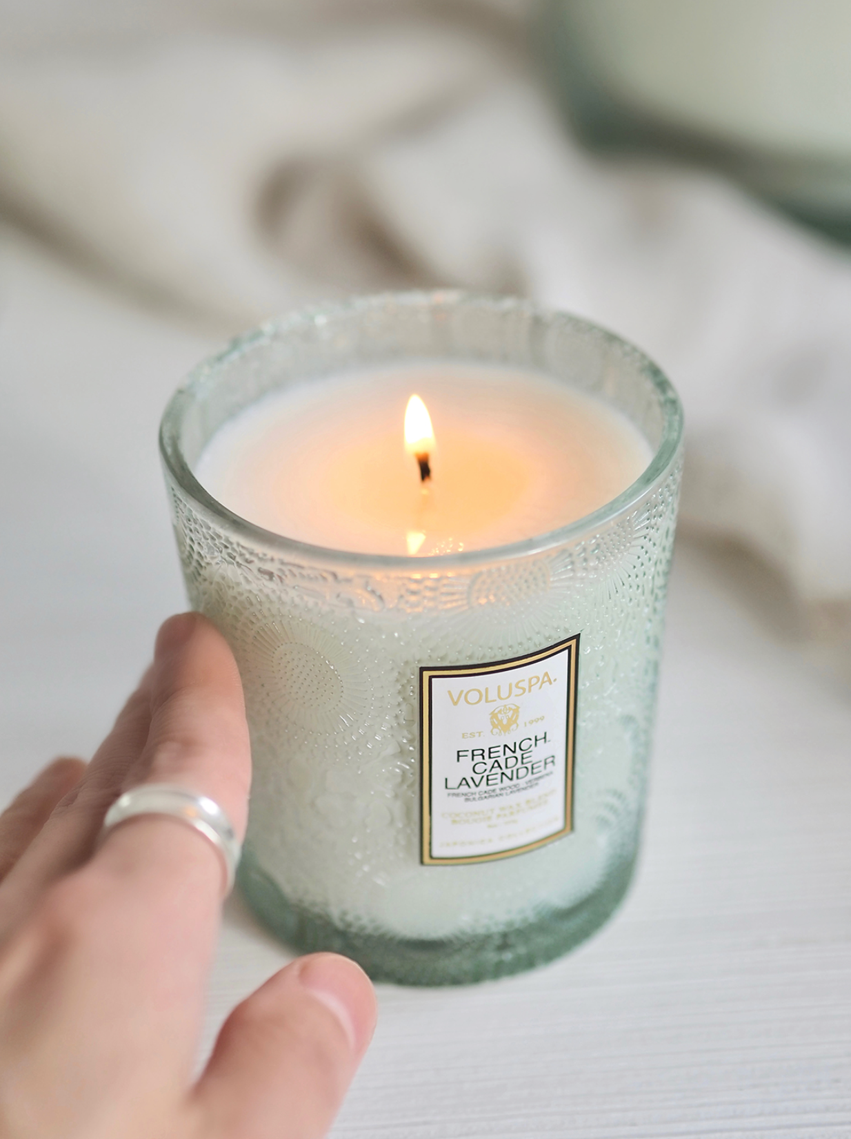 French Cade Lavender Boxed Candle