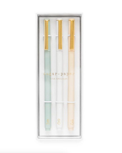 Solid Pastel Felt Pen Set - The Cross Decor & Design