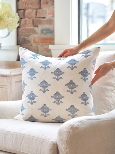 Alice Blue Pillow - The Cross Decor & Design