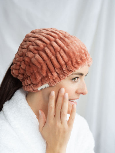 Extra Wide Spa Headband | Dusty Rose