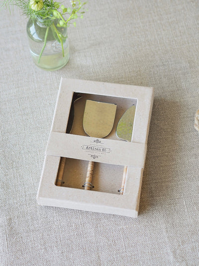 Tereza Rattan Cheese Set - The Cross Decor & Design