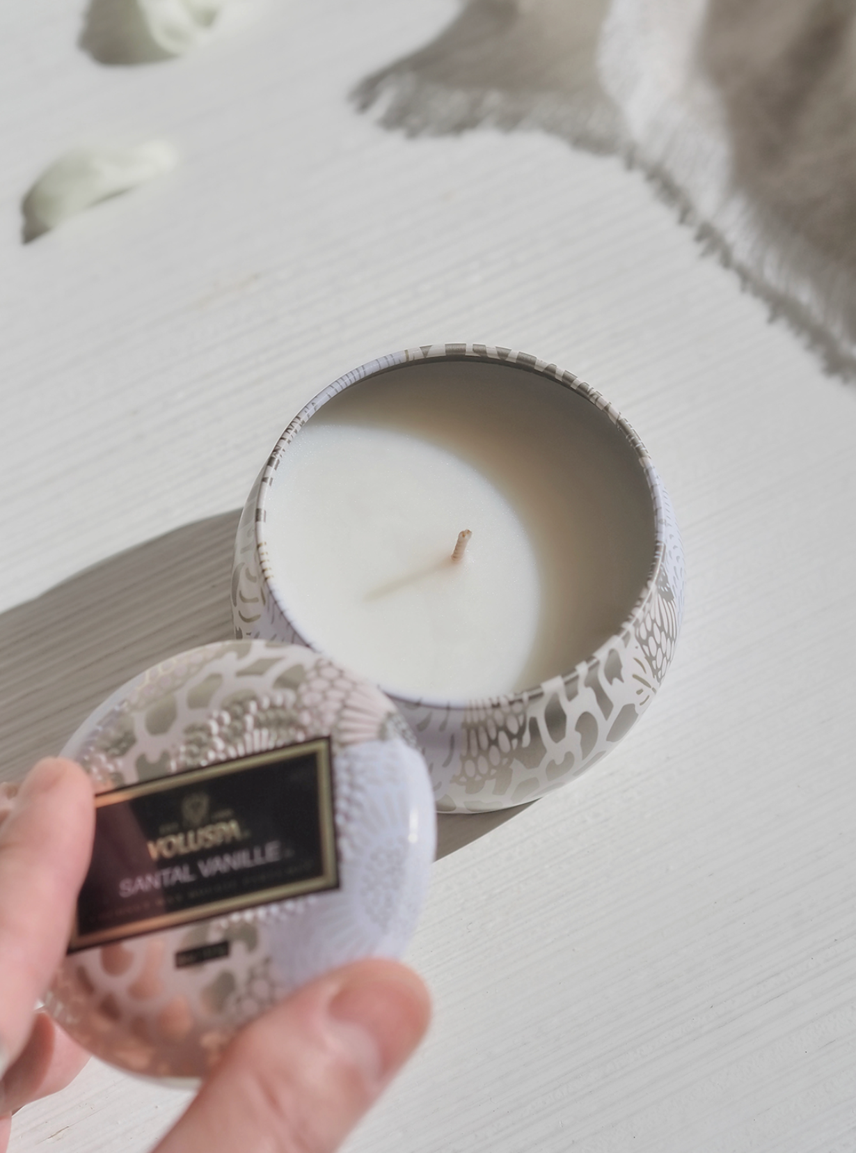 Santal Vanille Mini Tin Candle