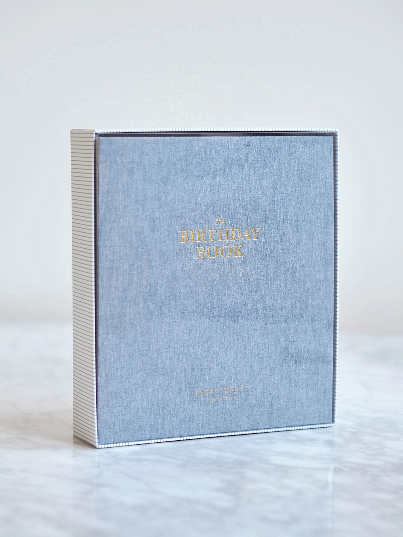 Chambray Birthday Book - The Cross Decor & Design