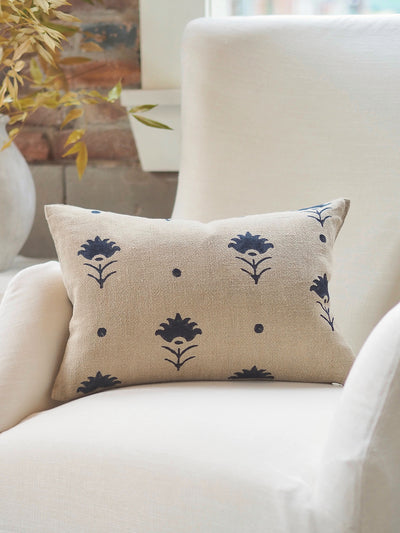 Pari Indigo Pillow | 14x20