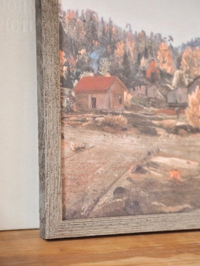 The Old Farm Framed Canvas Print | 11x14 - The Cross Decor & Design