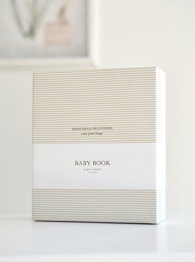 The Baby Book, Flax - The Cross Decor & Design