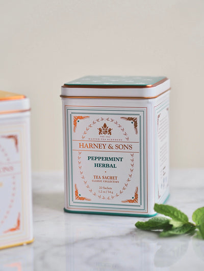 Peppermint Herbal Tea Tin
