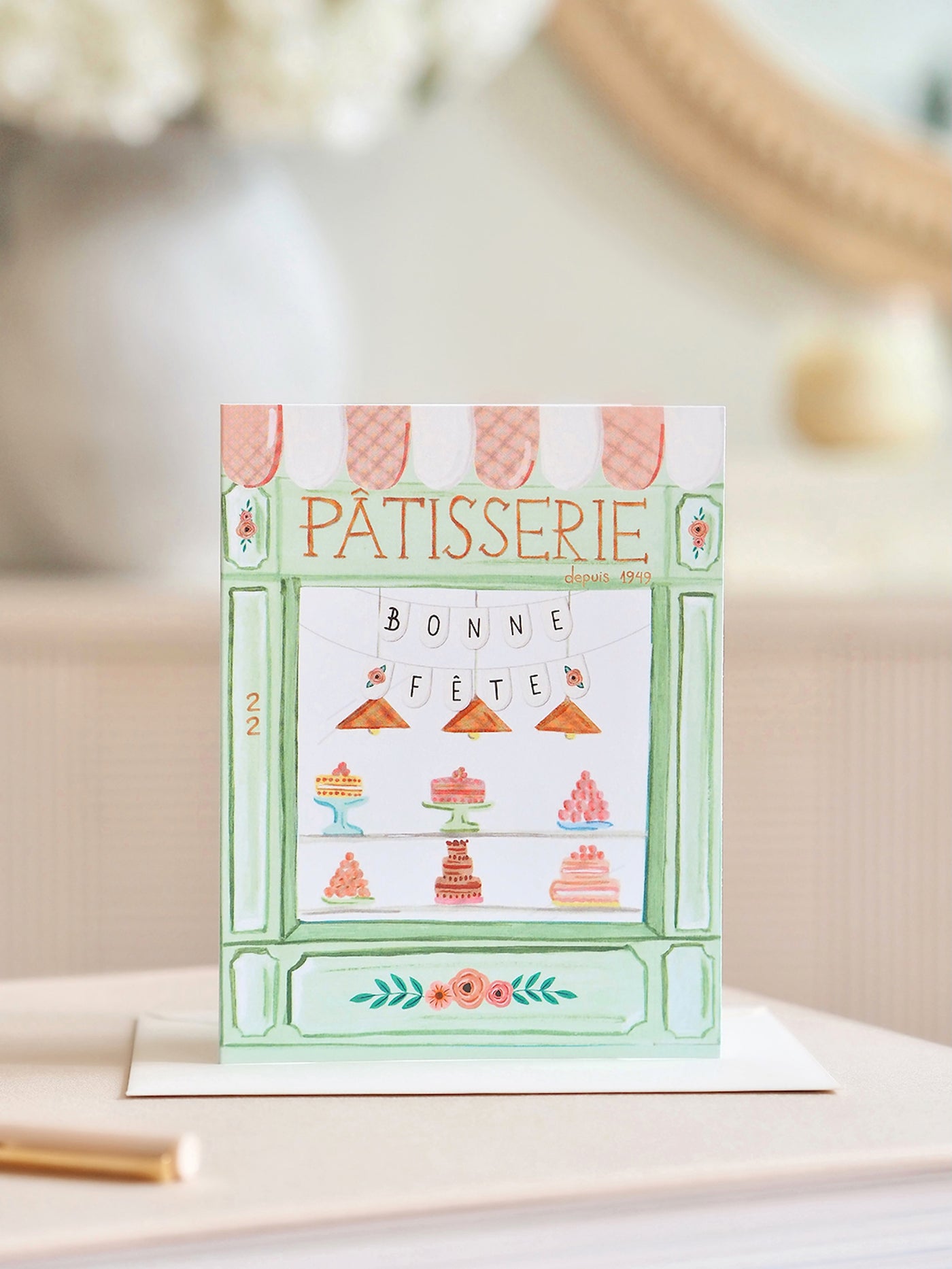 Bonne Fete Bakery Card - The Cross Decor & Design