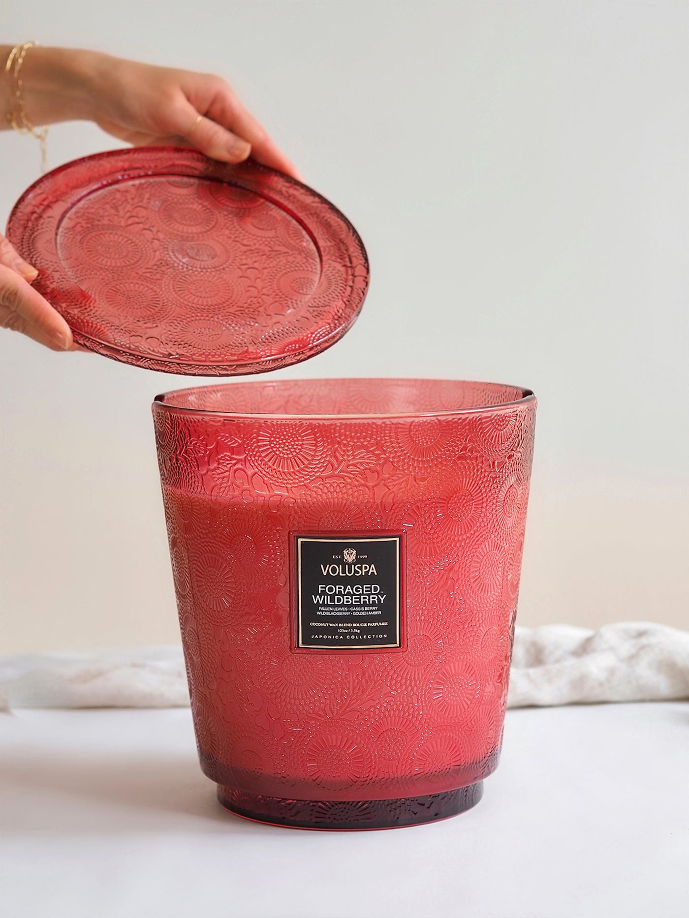 Foraged Wildberry Hearth 5 wick Candle - The Cross Decor & Design