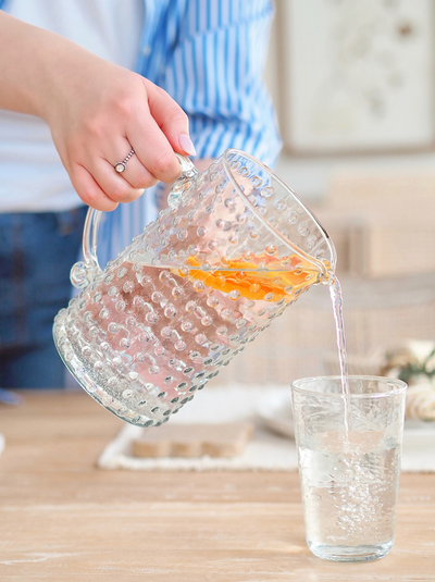 Hobnail Pitcher - The Cross Decor & Design