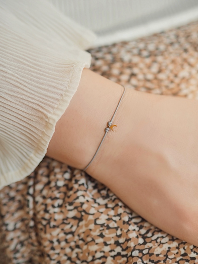 Crescent Cord Bracelet - The Cross Decor & Design