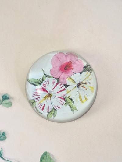 Belle de Nuit Dome Paperweight - The Cross Decor & Design